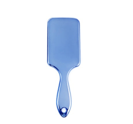 Electroplating Airbag Massage Comb Anti-Knotting Simple Multi-Color Optional Plastic Large Plate Comb