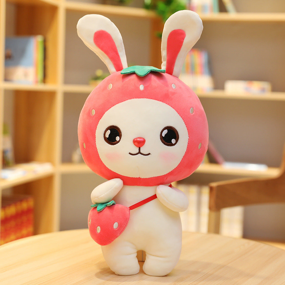 Creative Cute Cartoon Fruit Bunny Doll Plush Toy