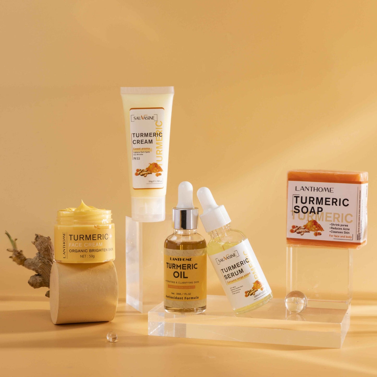 Turmeric 5-piece Moisturizing Care Suit