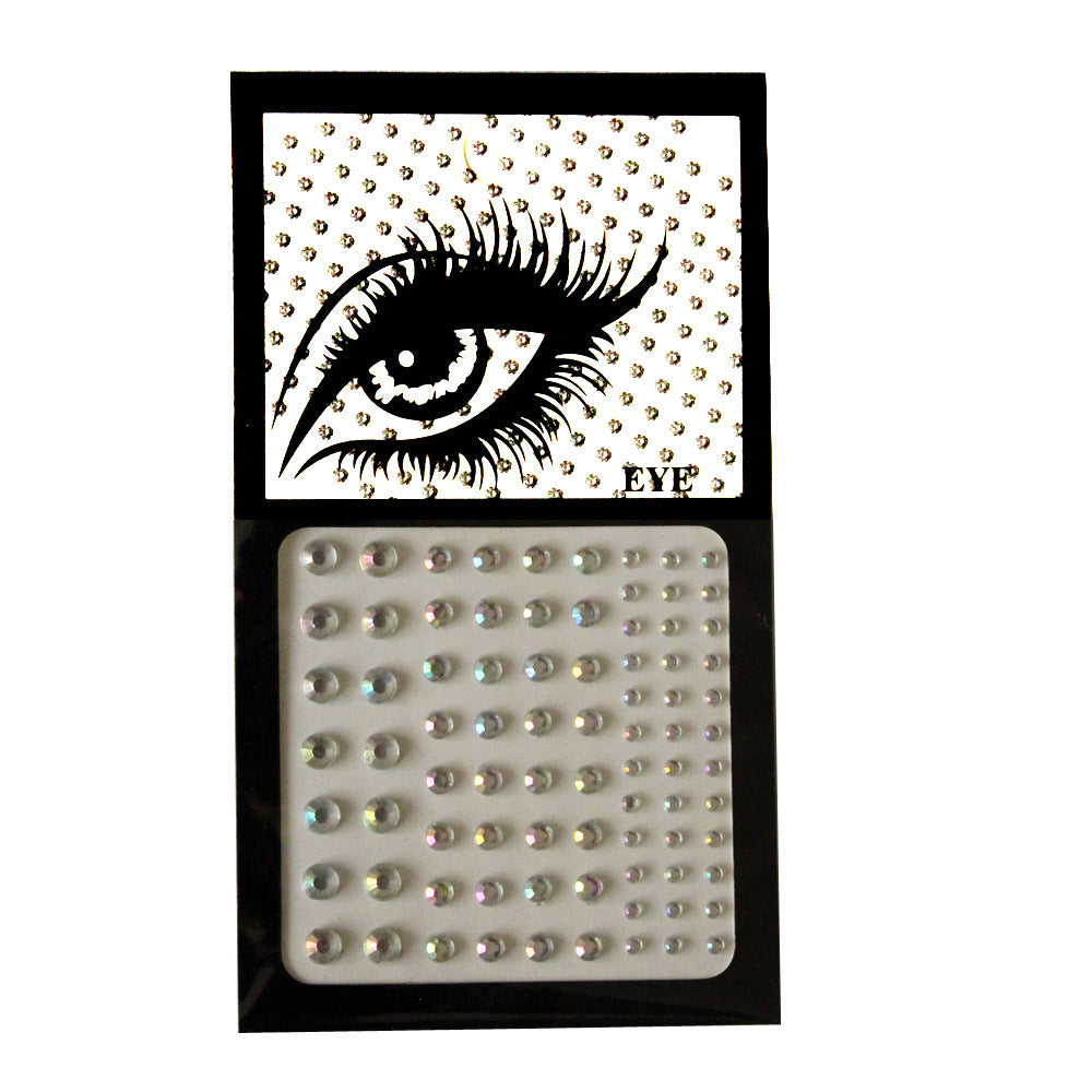 Glit Diamond Makeup Eyeliner Eyeshadow Face Rhinestone