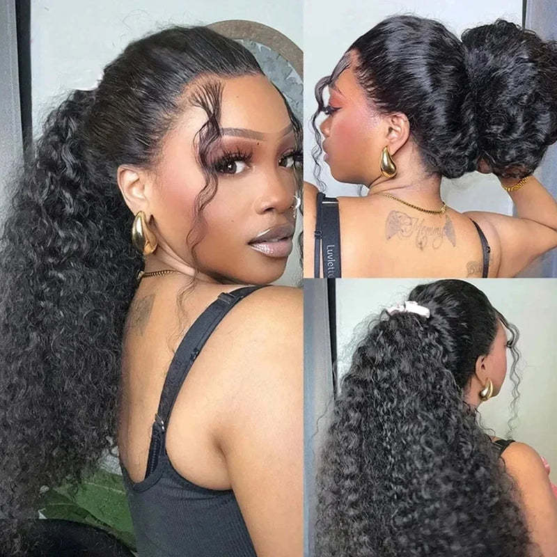 Deep Curly Full Lace Human Hair Wig