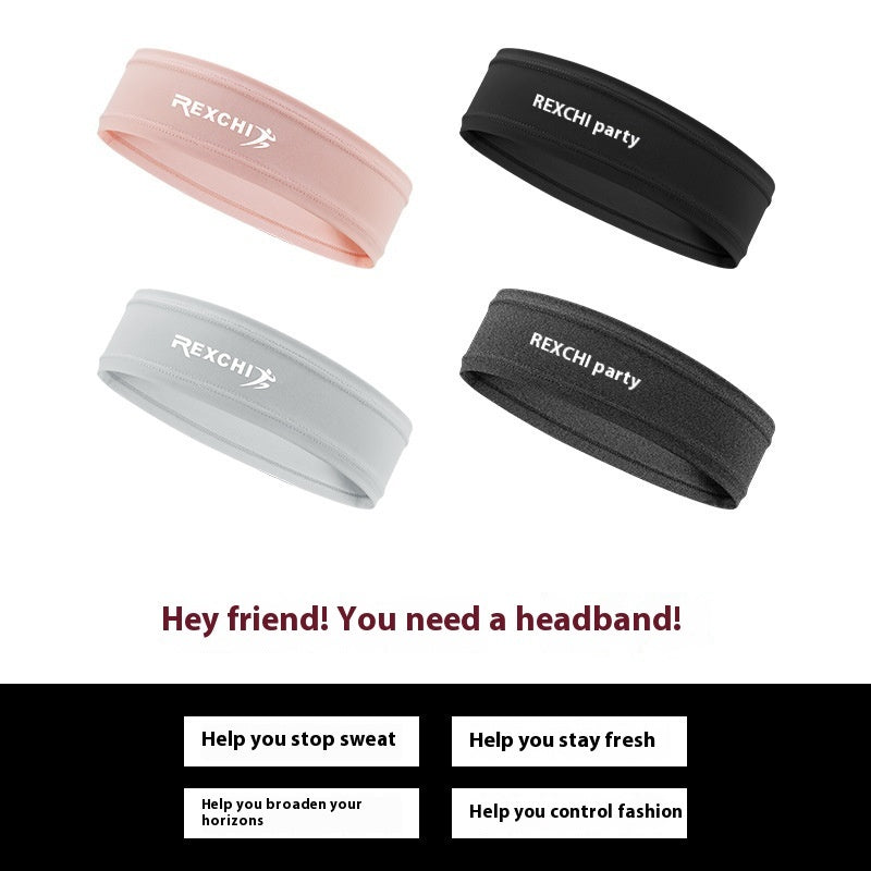 New Running Sports Sweat-absorbent Outdoor Cycling Fitness Yoga Hair Band