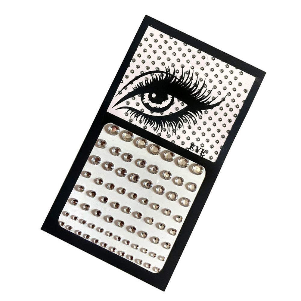 Glit Diamond Makeup Eyeliner Eyeshadow Face Rhinestone
