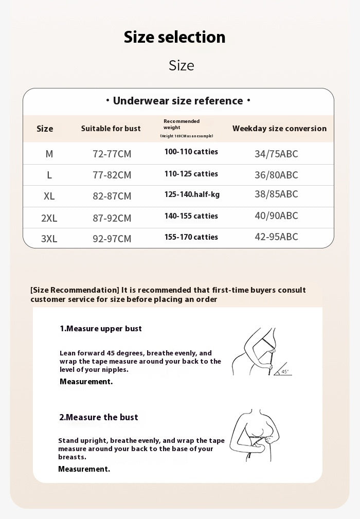 Big Cup Pregnant Woman Breastfeeding Nursing Underwear