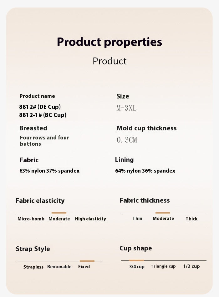 Big Cup Pregnant Woman Breastfeeding Nursing Underwear